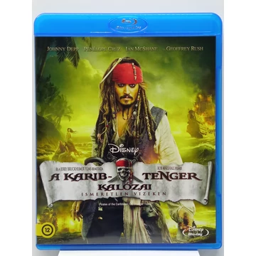 A Karib-tenger kalózai: Ismeretlen vizeken - karcmentes Blu-ray