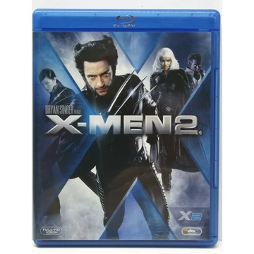 X-Men 2 - Hugh Jackman, Ian McKellen, Patrick Stewart - duplalemezes Blu-ray