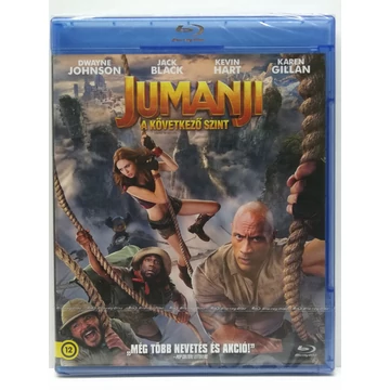 Jumanji - A következő szint - új, fóliás Blu-ray
