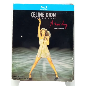 Celnie Dion - A New Day... Live In Las Vegas - duplalemezes, karcmentes Blu-ray
