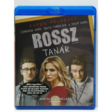 Rossz tanár - Cameron Diaz, Jason Segel, Justin Timberlake - karcmentes Blu-ray