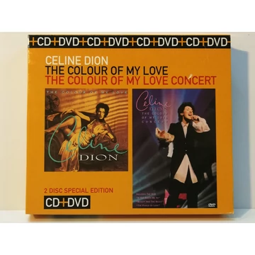 Celine Dion - The Colour of My Love - karcmentes CD + DVD