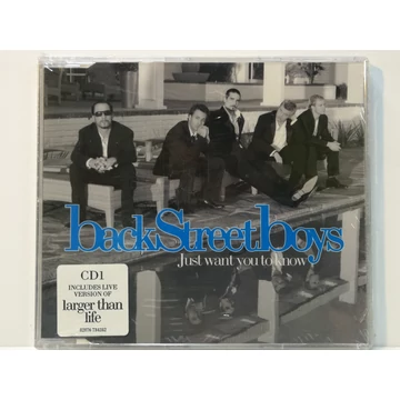 Backstreet Boys - Just Want You To Know - maxi-single - új, fóliás CD