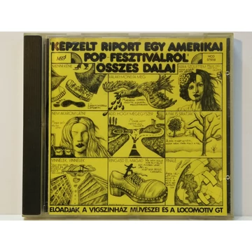 Képzelt Riport Egy Amerikai Pop Fesztiválról Összes Dalai / Harminc Éves Vagyok - CD