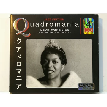 Dinah Washington - Give Me Back My Tears - Quadromania - 4 CD