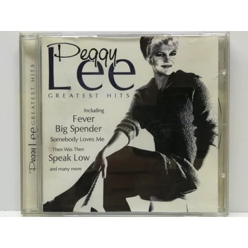 Peggy Lee - Greatest Hits - karcmentes CD