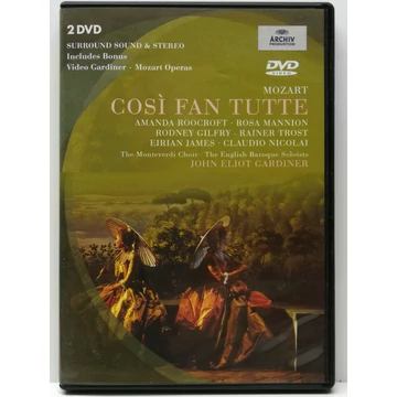 Mozart - Così Fan Tutte - The Monteverdi Choir, The English Baroque Soloists, John Eliot Gardiner - 2 DVD