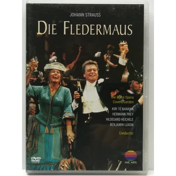 Johann Strauss: Die Fledermaus - Kiri Te Kanawa, Hermann Prey, Hildegard Heichele, Benjamin Luxon, Placido Domingo - DVD