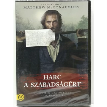 Harc a szabadságért - Matthew McConaughey - új, fóliás DVD