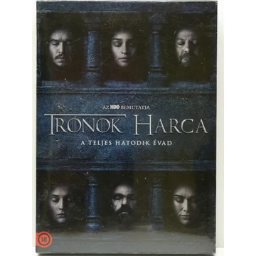 Trónok harca 6. - A teljes hatodik évad - új, fóliás DVD