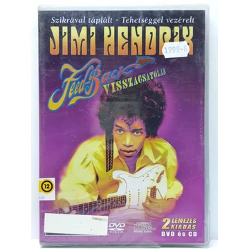 Jimi Hendrix - Feedback - Visszacsatolás - új, fóliás DVD + CD
