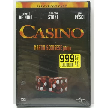 Casino - Martin Scorsese filmje - új, fóliás DVD