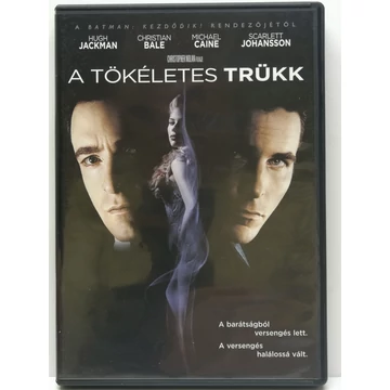 A tökéletes trükk - Hugh Jackman, Christian Bale, Michael Caine - karcmentes DVD