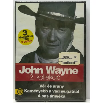 John Wayne - 2. kollekció - új, fóliás DVD