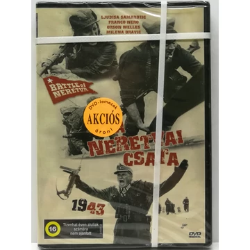 A neretvai csata - Veljko Bulajić filmje - új, fóliás DVD