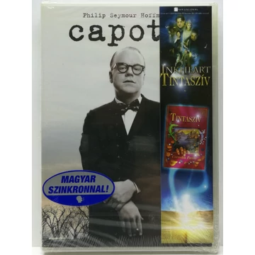 Capote - Philip Seymour Hoffman - új, fóliás DVD