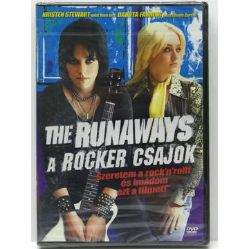 The Runaways: A Rocker Csajok - Kristen Stewart, Dakota Fanning - új, fóliás DVD