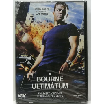 A Bourne-ultimátum - Matt Damon - új, fóliás DVD