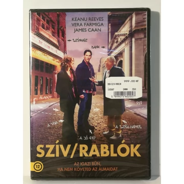 Szív/Rablók - Keanu Reeves - új, fóliás DVD