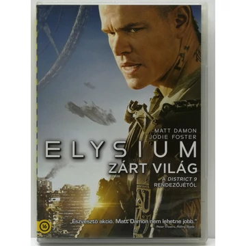 Elysium - Zárt világ - Matt Damon, Jodie Foster - karcmentes DVD