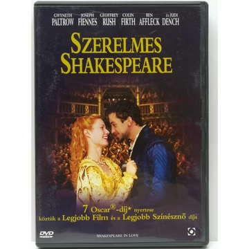Szerelmes Shakespeare - Ben Affleck, Colin Firth, Gwyneth Paltrow - karcmentes DVD