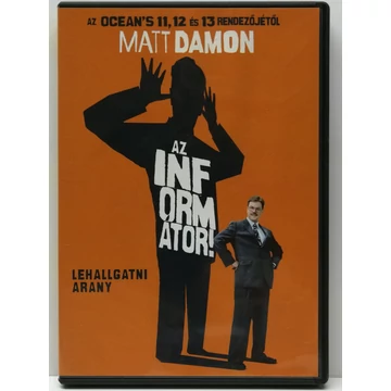 Az informátor! - Matt Damon - karcmentes DVD