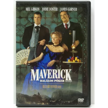 Maverick - Halálos póker - Mel Gibson, Jodie Foster - karcmentes DVD