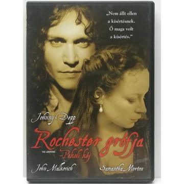 Rochester grófja - Pokoli kéj - Johnny Depp, John Malkovich, Rosamund Pike - DVD