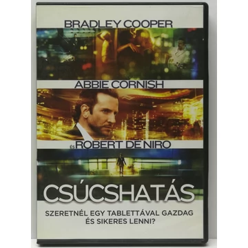 Csúcshatás - Robert De Niro, Bradley Cooper - DVD