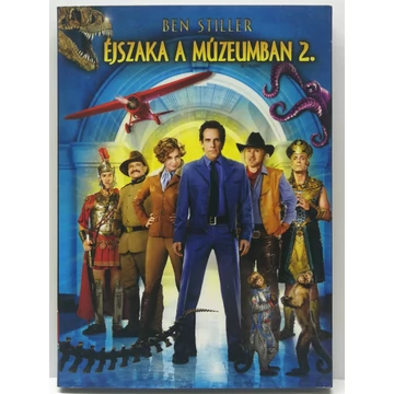 Éjszaka a múzeumban 2. - Robin Williams, Owen Wilson, Ben Stiller - papírfeknis DVD