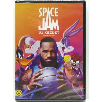 Space Jam - Új kezdet - LeBron James, Don Cheadle, Zendaya - új, fóliás DVD