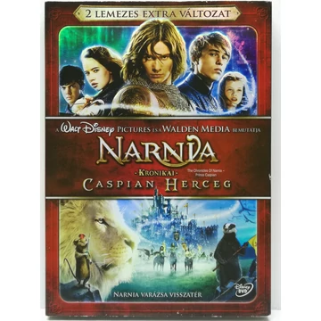 Narnia krónikái: Caspian herceg - papírfeknis, 2 DVD