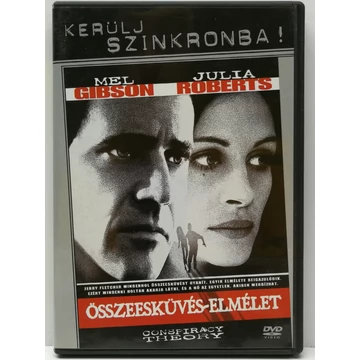 Összeesküvés-elmélet - Mel Gibson, Julia Roberts - karcmentes DVD