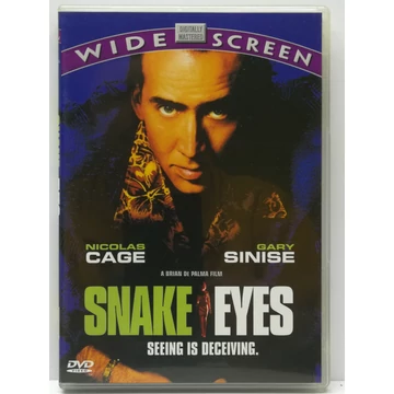 Snake Eyes - Az utolsó dobás - Nicolas Cage, Gary Sinise - szinkronos, import kiadású DVD