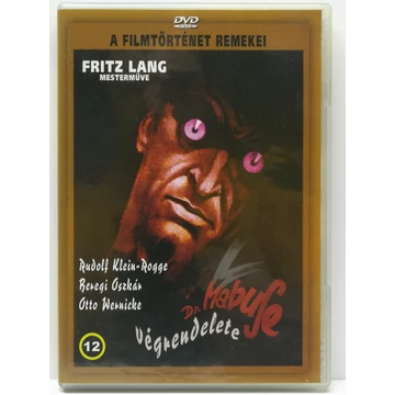 Dr. Mabuse végrendelete - Fritz Lang filmje - DVD