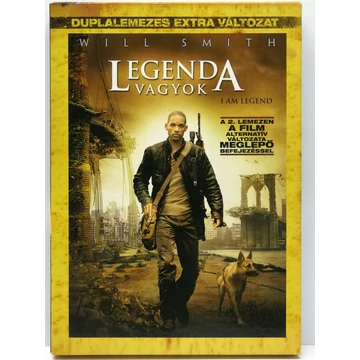 Legenda vagyok - Will Smith - papírfeknis, 2 DVD