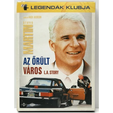 L. A. Story - Az őrült város - Steve Martin, Sarah Jessica Parker - papírfeknis, Legendák Klubja kiadású DVD