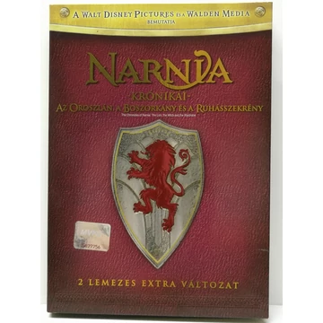 Narnia krónikái: Az oroszlán, a boszorkány és a ruhásszekrény - papírfeknis, 2 DVD