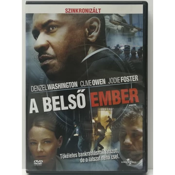 A belső ember - Denzel Washington, Jodie Foster, Willem Dafoe - DVD
