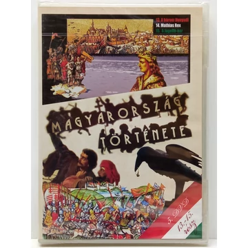 Magyarország története - 13-15. rész - új, fóliás, 5. DVD