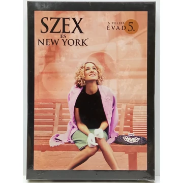 Szex és New York 5.  - A teljes ötödik évad -  - új, fóliás, papírfeknis DVD