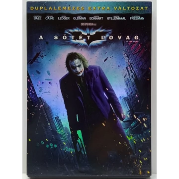 A sötét lovag - Christopher Nolan filmje - papírfeknis, karcmentes, 2 DVD