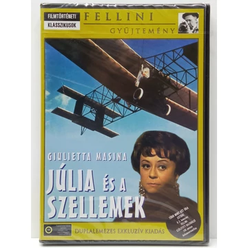 Júlia és a szellemek - Federico Fellini filmje - új, fóliás, 2 DVD