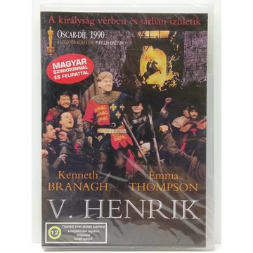 V. Henrik - Emma Thompson, Judi Dench, Kenneth Branagh - új, fóliás DVD