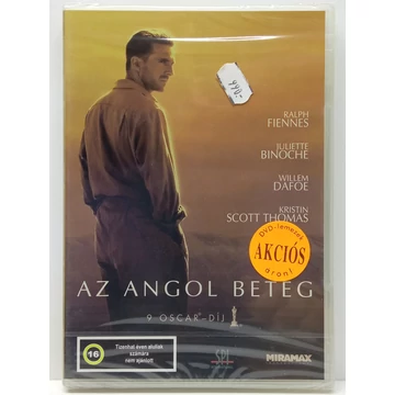 Az angol beteg - Ralph Fiennes - új, fóliás DVD