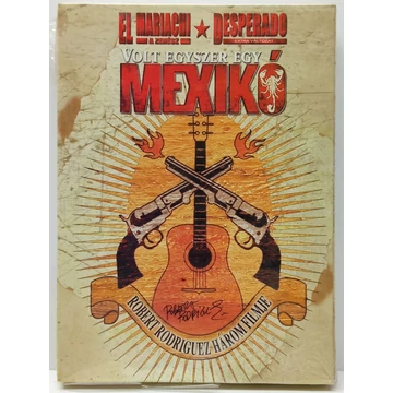 Volt egyszer egy Mexikó / Desperado - papírfeknis digipack - új, fóliás DVD