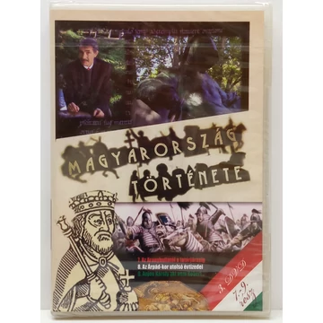 Magyarország története - 7-9. rész - új, fóliás, 3. DVD