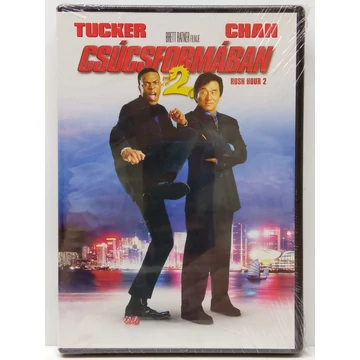 Csúcsformában 2. - Jackie Chan, Chris Tucker - új, fóliás DVD