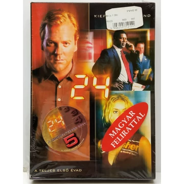 24 - A teljes első évad - új, fóliás DVD