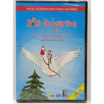 Nils Holgersson csodálatos utazása a vadludakkal - Az ifjú mókusok / Vittskövle kastélya / Vadludak versengése - új, fóliás DVD